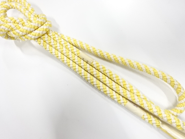 未使用品　正絹　手組帯締め